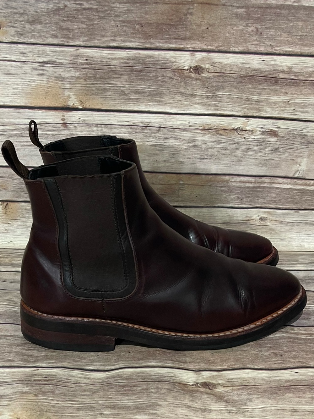 Thursday Boot Company Duke Chelsea Men's size 8.5 Brown Leather Ankle Boots